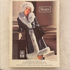 Retro/Vintage Sears Fall and Winter Catalogue 1974